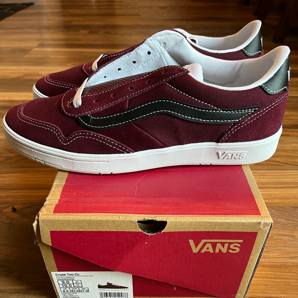 NEW IN BOX Vans Cruze Too CumfyCush Sneakers Men’s Sz 9/ Women’s Sz 10.5.
